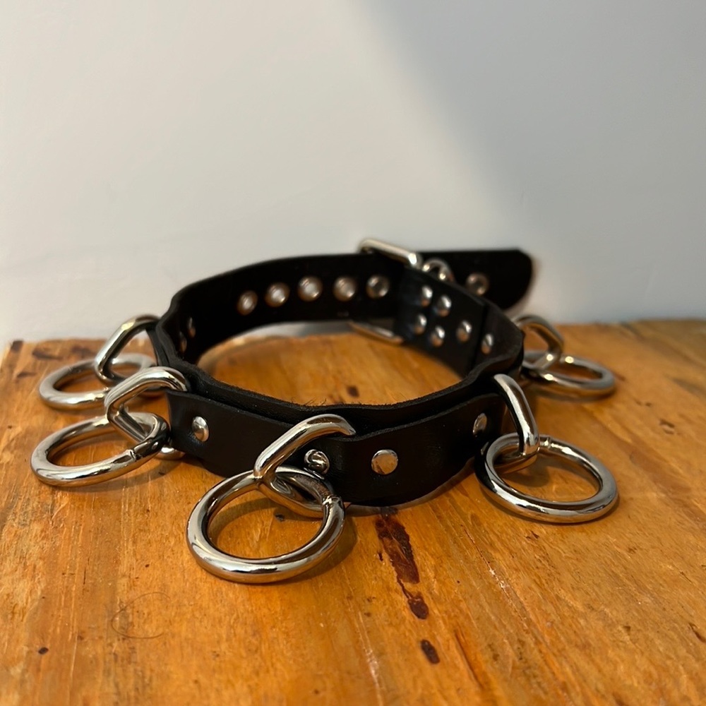 o-ring goth choker